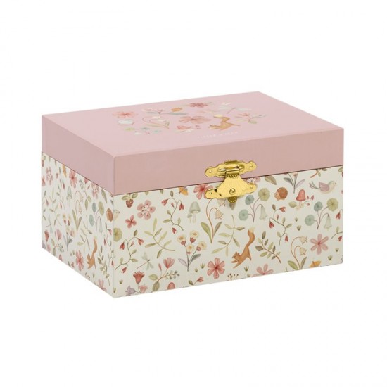Музикална Кутия за Бижута Rosa Fairy Garden