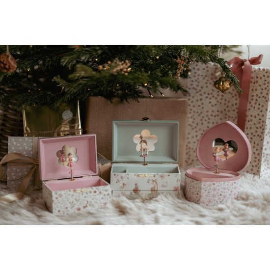 Музикална Кутия за Бижута Сърце Fairy Garden