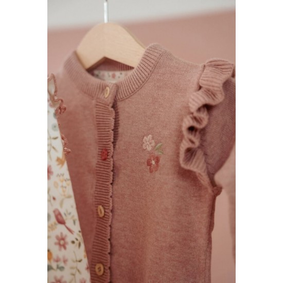 Бебешка Жилетка с Къдрички Fairy Pink 62
