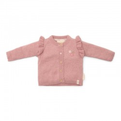 Бебешка Жилетка с Къдрички Fairy Pink 74
