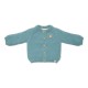Бебешка Плетена Жилетка Baby Blue 50