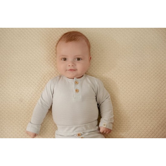 Бебешко Боди с Дълъг Ръкав Baby Blue 56
