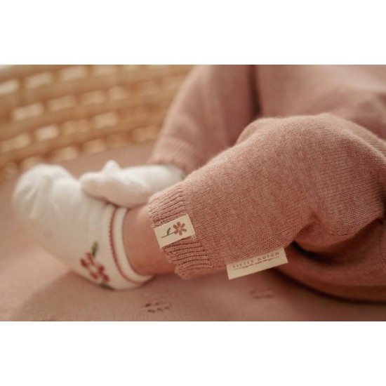 Бебешки Плетен Гащеризон Fairy Pink 56