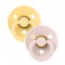 2 бр. Биберони BIBS COLOUR  Pale Butter/Petal 6-18 месеца