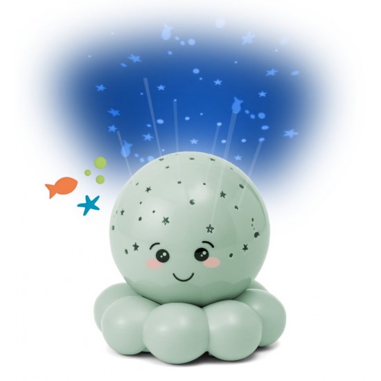 Нощна Лампа Twinkles To Go Octo™ - Pastel Green