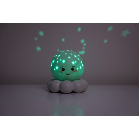 Нощна Лампа Twinkles To Go Octo™ - Pastel Green