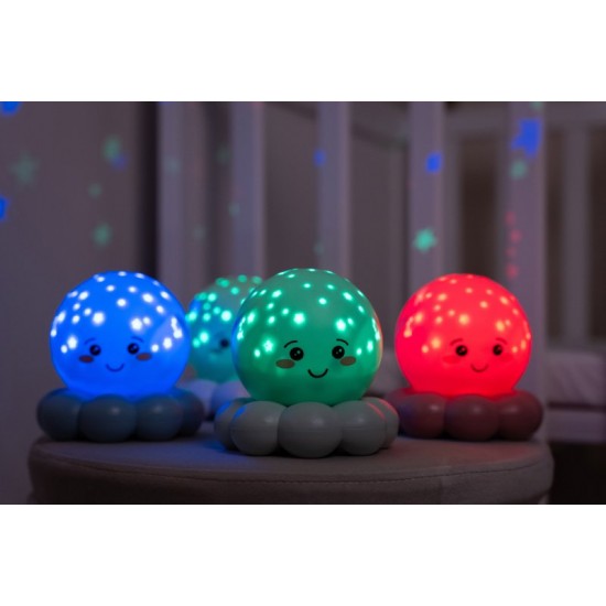 Нощна Лампа Twinkles To Go Octo™ - Pastel Green