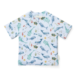 Бебешки Бански, Тениска с Къс Ръкав Ocean Multi Colour - 62/68