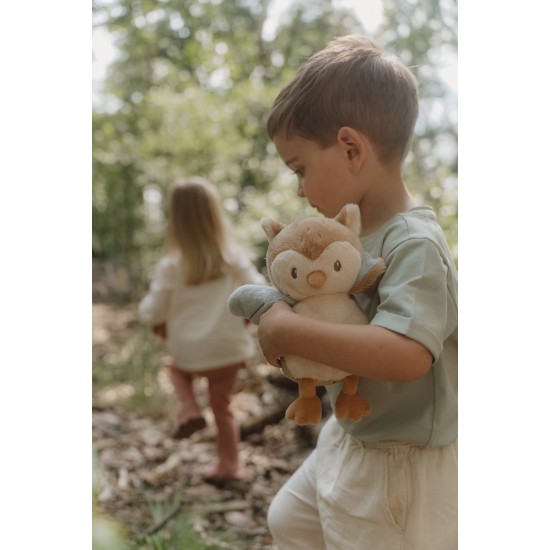 Плюшено Бухалче за Гушкане Forest Friends