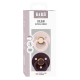2 бр. Биберони BIBS COLOUR, Petal/Plum, 0-6 месеца