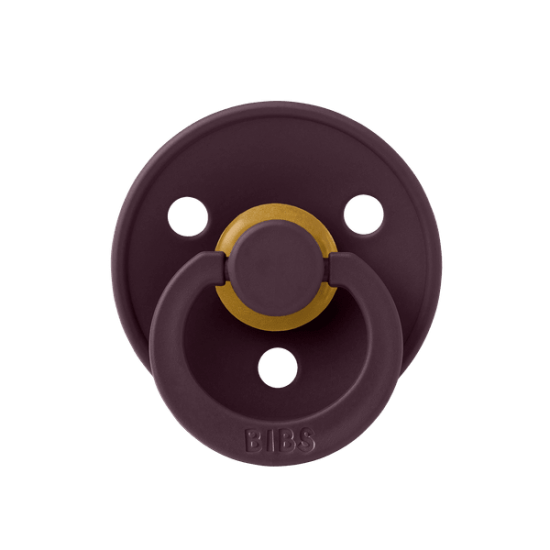 2 бр. Биберони BIBS COLOUR, Petal/Plum, 0-6 месеца