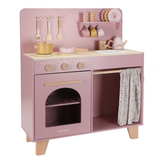 Детска Дървена Кухня Pink FSC