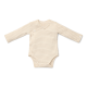 Боди с Дълъг Ръкав, Тип „Прегърни ме“ Soft Beige Stripe 62