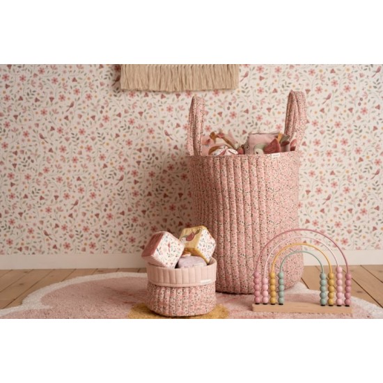 Голям Кош за Играчки - Fairy Floral