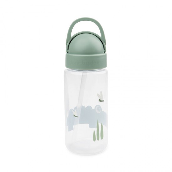 Бутилка със сламка Croco Green 350 ml