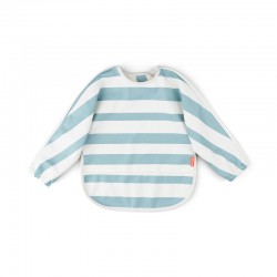 Водоустойчив Лигавник с Дълги Ръкави Stripes Blue