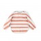 Водоустойчив Лигавник с Дълги Ръкави Stripes Papaya