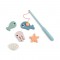 Играчка за Баня Риболов Sea friends Colour mix