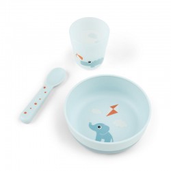 Комплект за Първо Хранене 3 части Playground Blue
