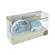Комплект за първо хранене с вакуум 3 части Elphee Blue