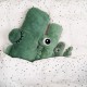 Малка сензорна дрънкалка Croco Green