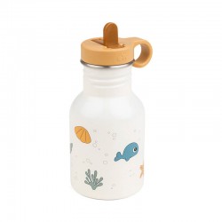 Метална бутилка Sea friends Beige 350 мл