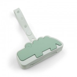 Силиконов Кутия за биберон Croco Green