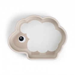 Силиконова купа с вакуум Stick&Stay Sheepy Sand