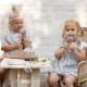 Силиконов Сет с Вакуумно Дъно и Прибори Elodie, Garden Leo Toile