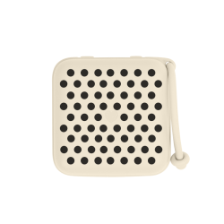 Кутия за Биберон Polka Ivory Black BIBS