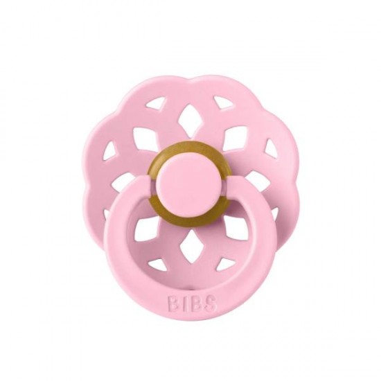 2 бр. Биберони BIBS Boheme Baby Pink/Plum 0-6 месеца