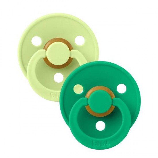 2 бр. Биберони BIBS COLOUR Matcha/Cactus 6-18 месеца