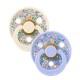 2 бр. Биберони BIBS Liberty COLOUR Chloe Meadow - Ivory Mix, 6-18 месеца
