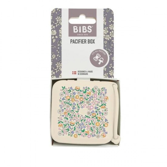 Кутия за Биберон Chloe Meadow, Ivory BIBS x Liberty