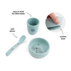 Комплект за Първо Хранене Stick&Stay Celebration Blue