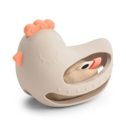3 в 1 Играчка за Захващане, Гризалка и Дрънкалка Clucky Sand