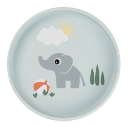 Силиконова Чиния Stick&Stay Playground Blue