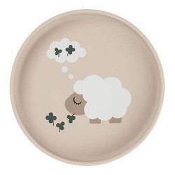 Силиконова Чиния Stick&Stay Tiny Farm Sand