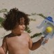 Детски велкро ракети SunnyLife Eli the Elephant Multi