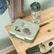 Бутилка със Сламка Tiny Trails Green 280 мл