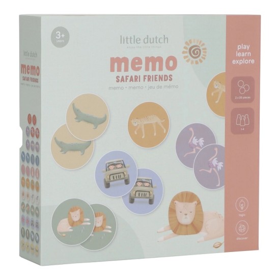 Мемо Игра Safari Friends