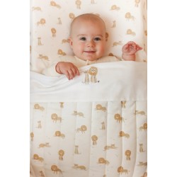 Бебешки Чаршаф с Ластик 60 x 120 см Safari Leo