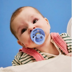2 бр. Биберони BIBS x Moomin COLOUR Ivory/Sky Blue, 6-18 месеца