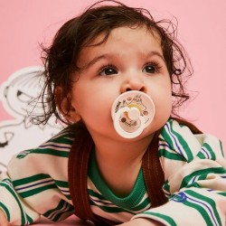 2 бр. Биберони BIBS x Moomin COLOUR Ivory/Vanilla, 6-18 месеца