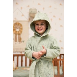 Бебешки Хавлиен Халат за Баня Safari Crocodile Green 86-92