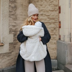 Покривало за бебешка количка и бебеносеща раница Soft Sherpa 