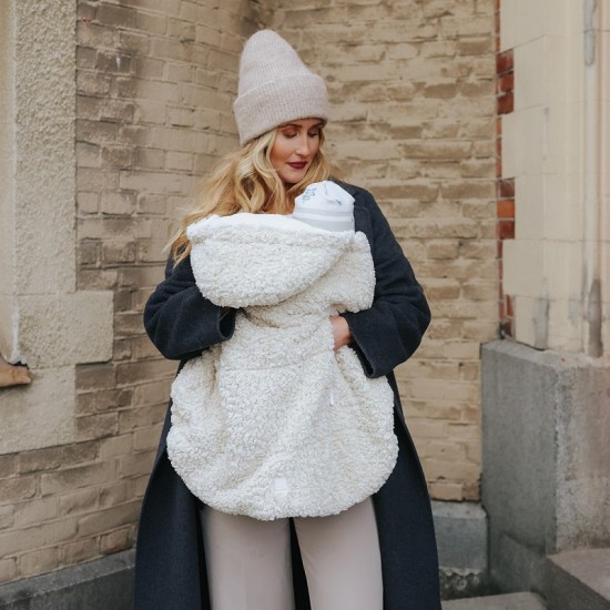 Покривало за бебешка количка и бебеносеща раница Soft Sherpa 